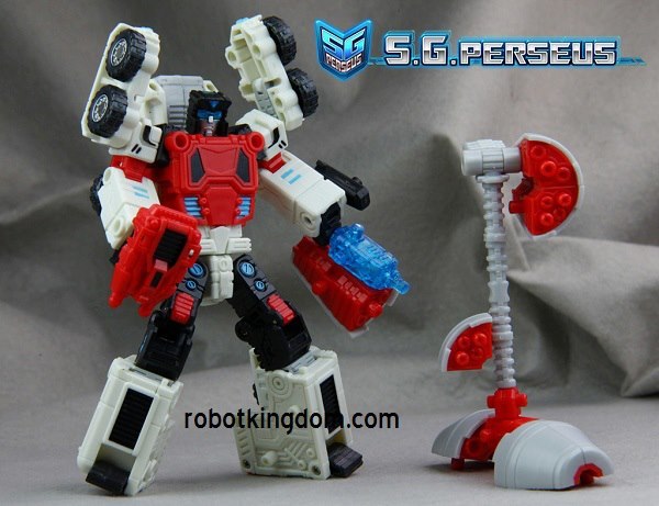 TFC Toys Exclusive Safe Guard Perseus Combiner In Hand Image  (5 of 22)